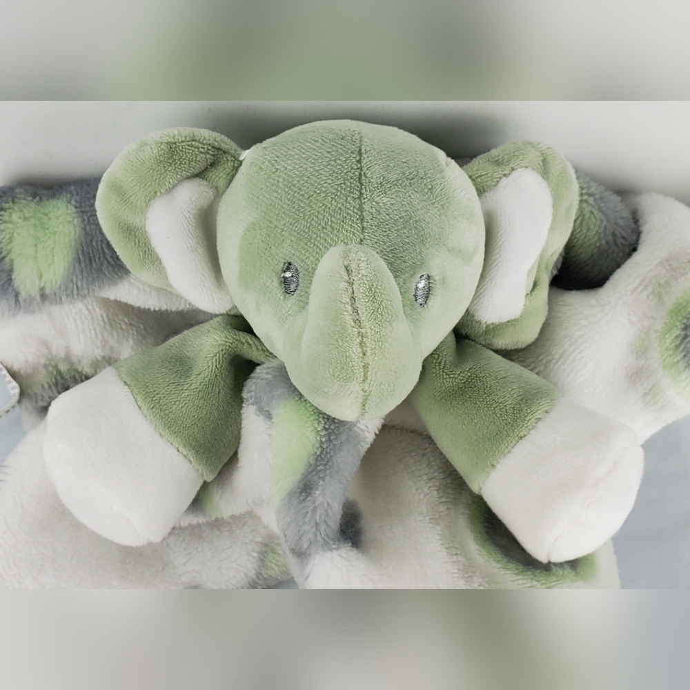 Blankets and Beyond Plush Elephant 13” Cuddly Security Blanket Lovey Owl - EUC